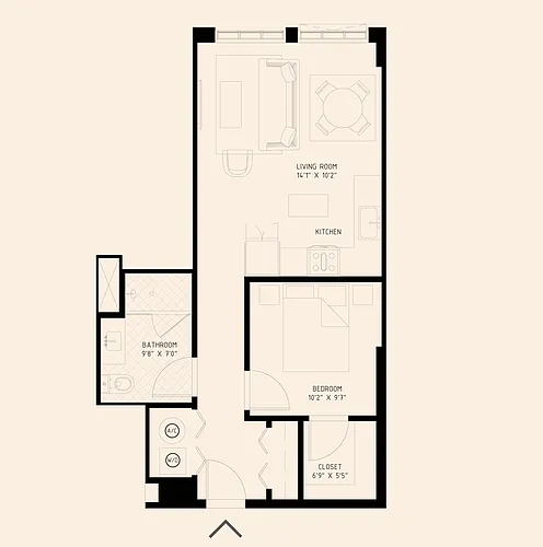 Floor plan A1