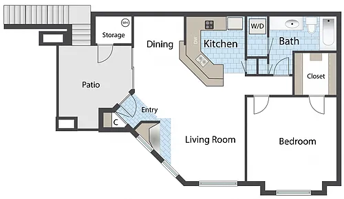 Floor plan A1R