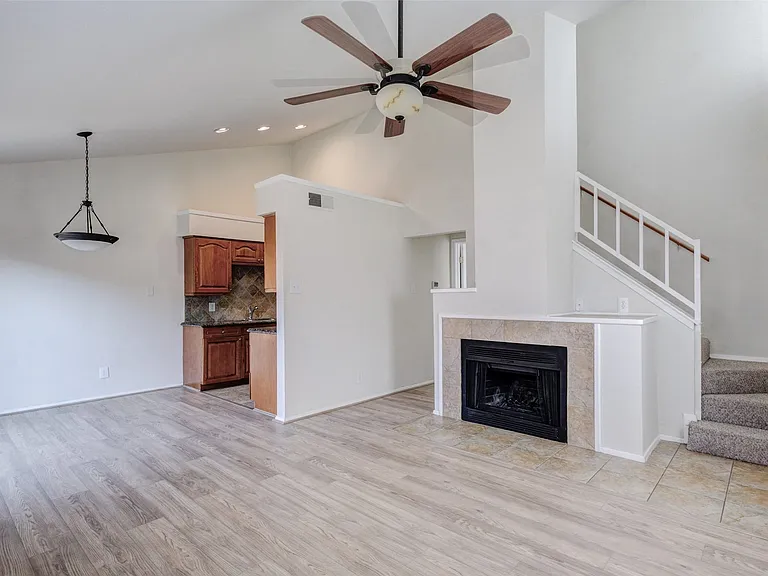Wood Burning Fireplace