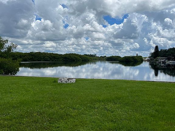 View from the backyard into the Little Manatee Preserve