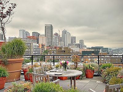 Rooftop Deck steps away