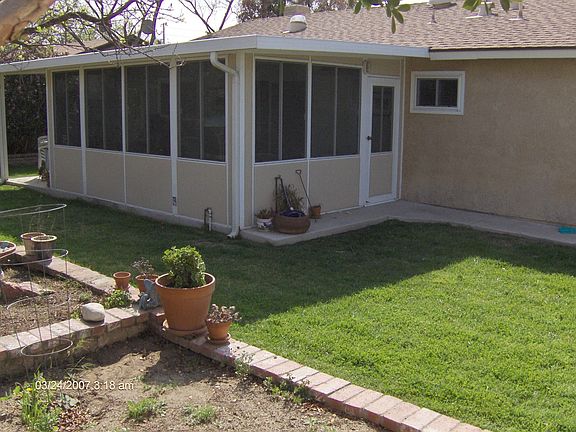 Sunny Enclosed Patio