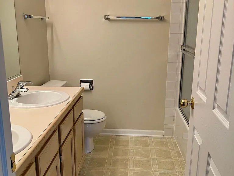 Master bathroom , double sink