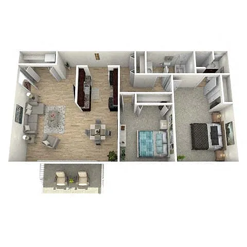 Floor plan Lancaster II
