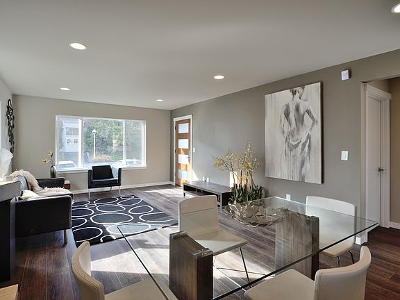 Sunny south and west-facing windows provide lots of light.