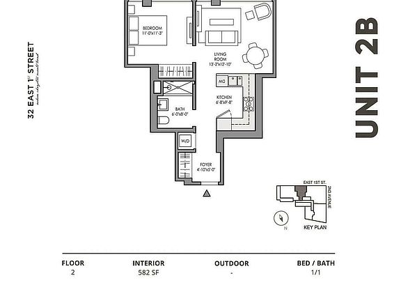 2nd image of 32 E 1st St #2B
