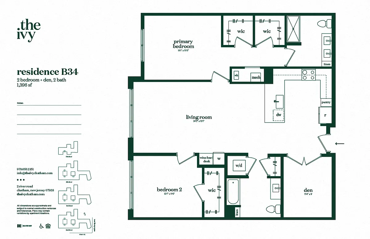 Floor plan B34