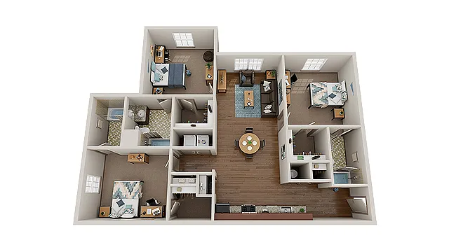 Floor plan 3X3