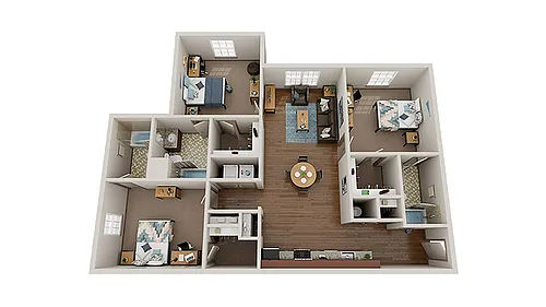 Floor plan 3X3