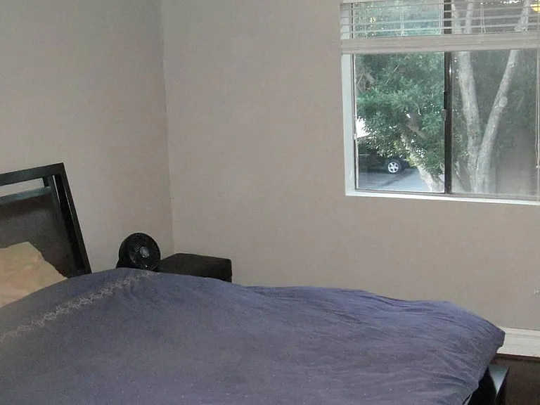 bedroom fits KING size bed!