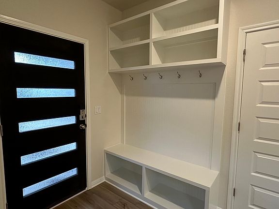 Mud room at the entrance