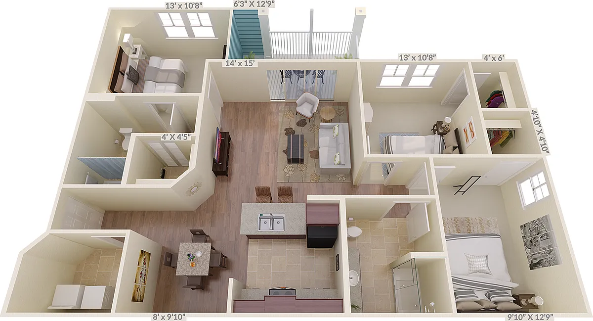 Floor plan The Highfield