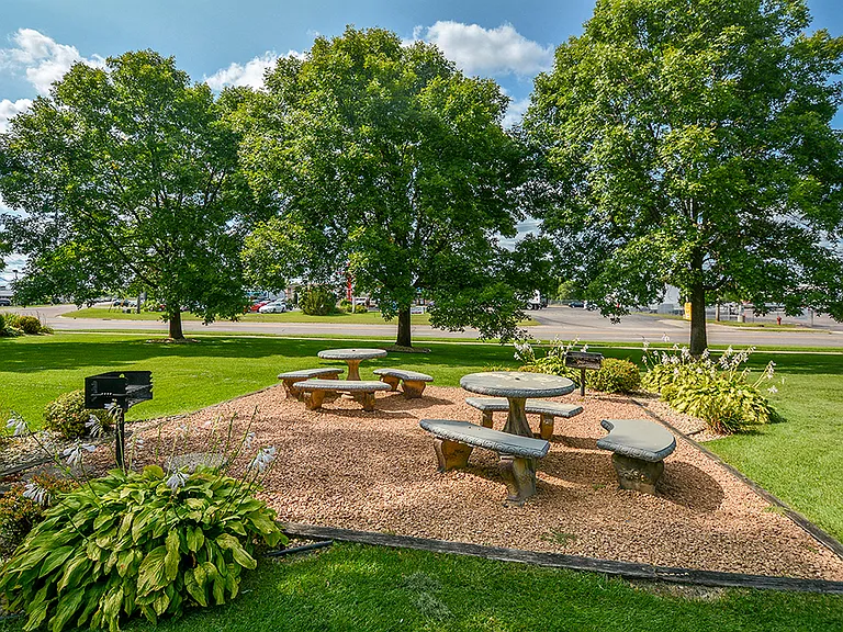 Grilling Area with Picnic Seating