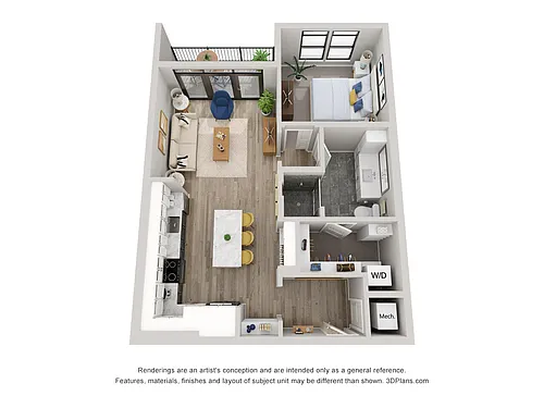 Floor plan 2A12
