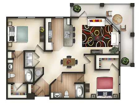 Floor plan B2