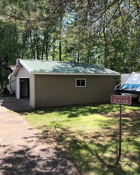 Garage view from road