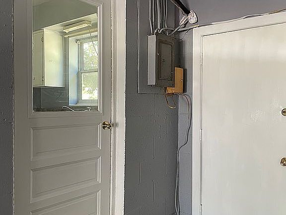 entry via garage