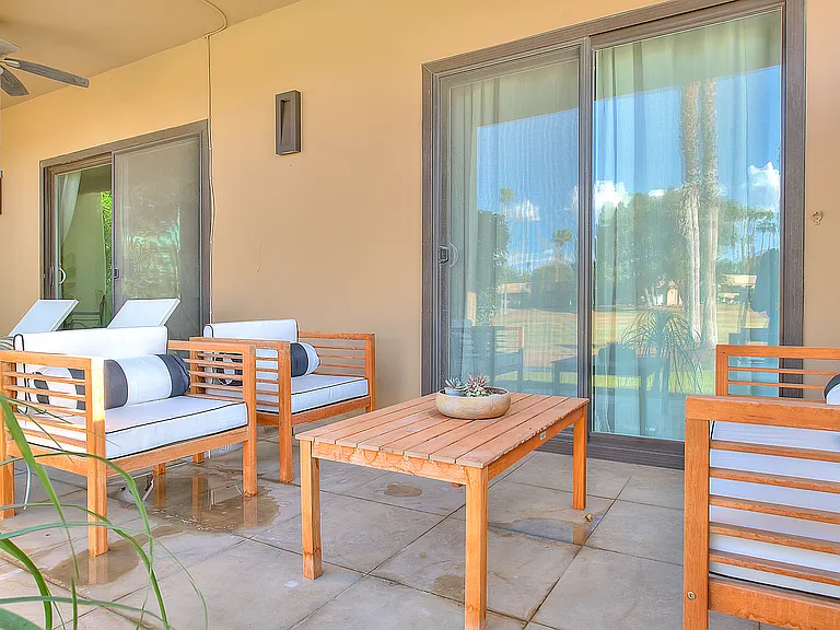 Back patio