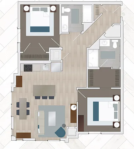 Floor plan B2B