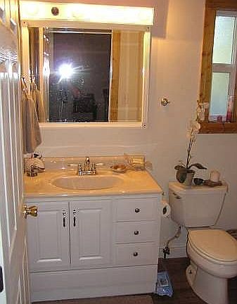 Front house bathroom. 