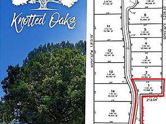 Lot 1 is outlined in red