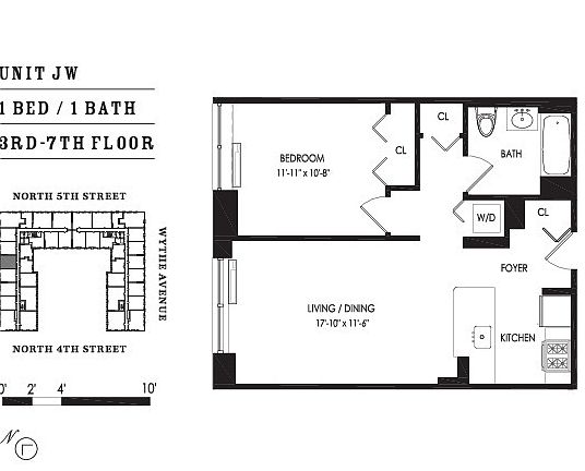2nd image of 50 N 5th St #7JW