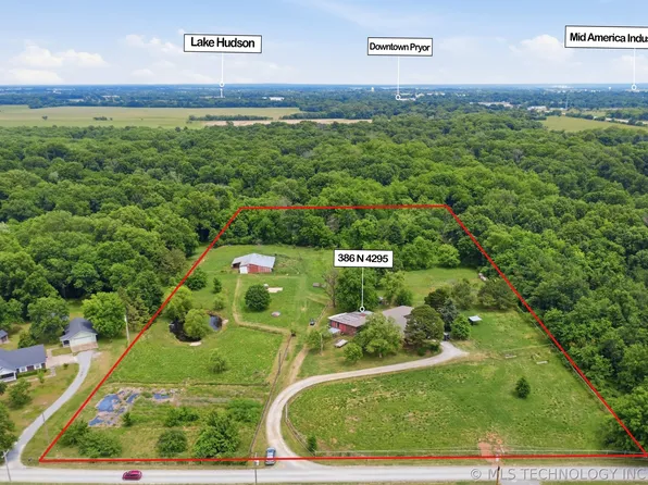 386 N 4295th Rd, Pryor, OK 74361