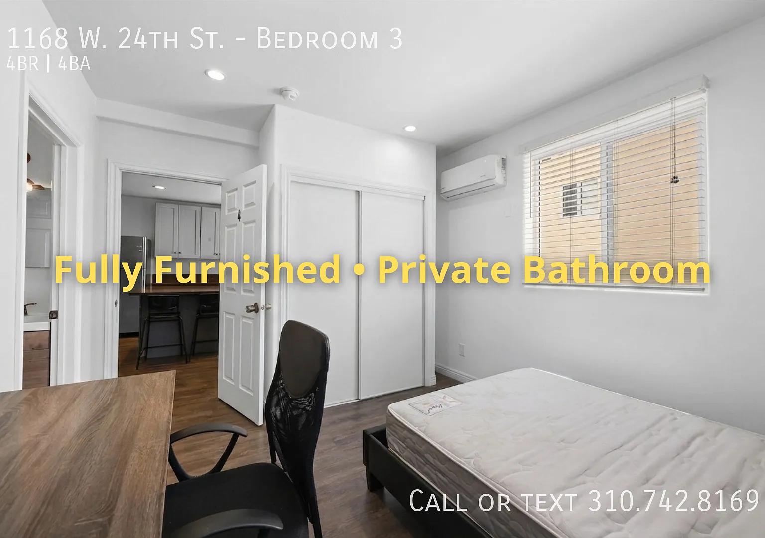 Working Professional Housing | Fully Furnished | Private Bedroom W/ Bathroom | Parking Available! — Photo 1