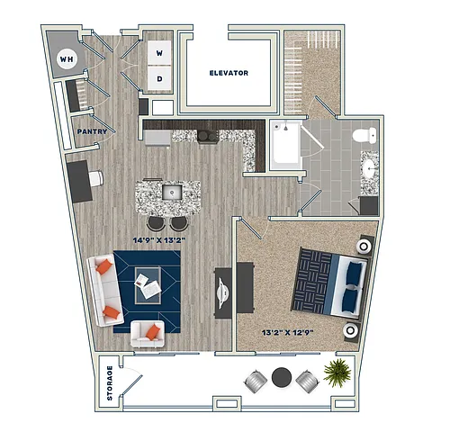 Floor plan A1F