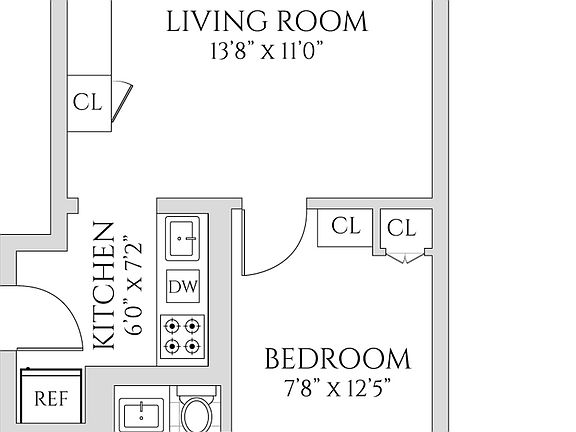2nd image of 324 W 83rd St APT 1E