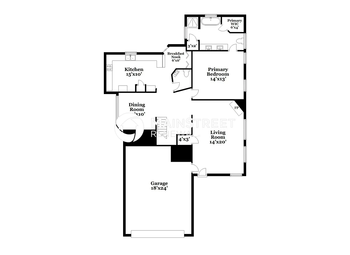 Floor Plan - 19319 Cypress Arbor Ct