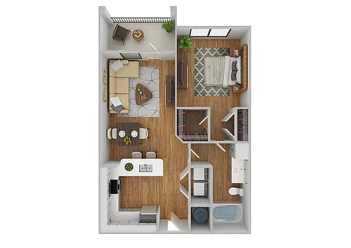 Floor plan A4 | Renovated