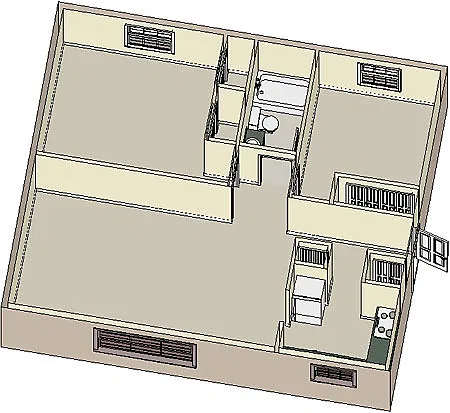 Floor plan The Huntington