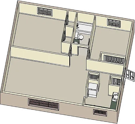 Floor plan The Huntington