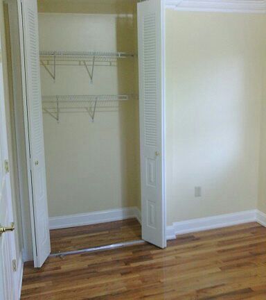 closet in bedroom