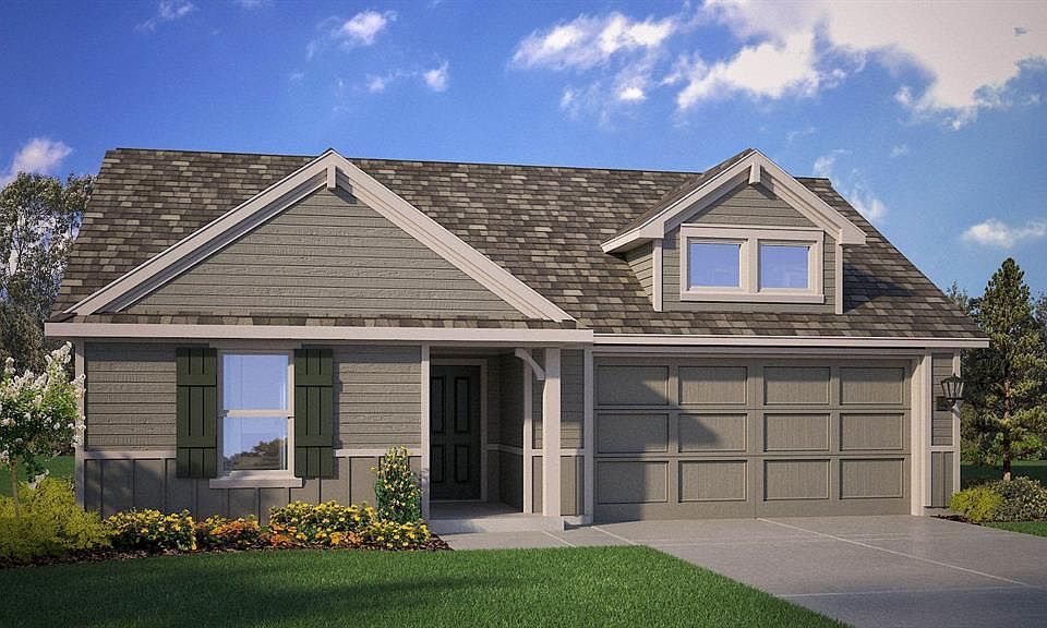 Front Elevation - D.R. Horton''s LakewayFloorplan Elevation Z - All Home and community information, including pricing, included features, terms, availability and amenities, are subject to change at any time without notice or obligation. All Drawings, pictures, photographs, video, square footages, floor plans, elevations, features, colors and sizes are approximate for illustration purposes only and will vary from the homes as built.
