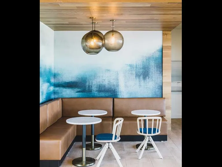Work from home in any of social spaces with Wifi available