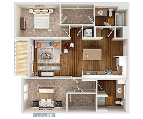 Floor plan B5V-1080-sc2