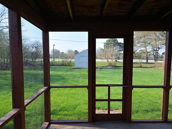 Large fenced lot & shed