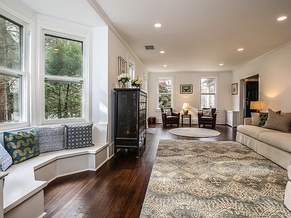 View of the beautiful living room