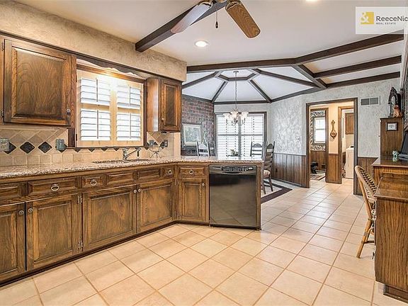 Laundry and half bath off kitchen.