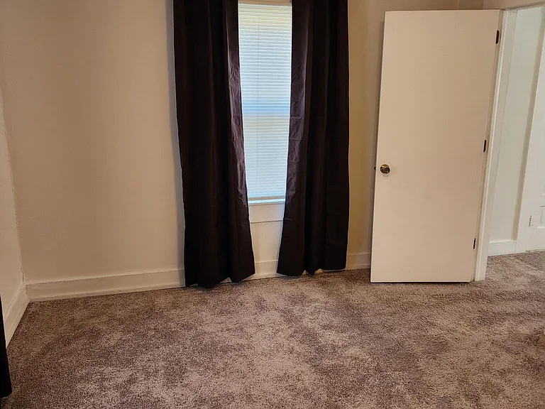 Main bedroom. Showing doorway leading to living room.