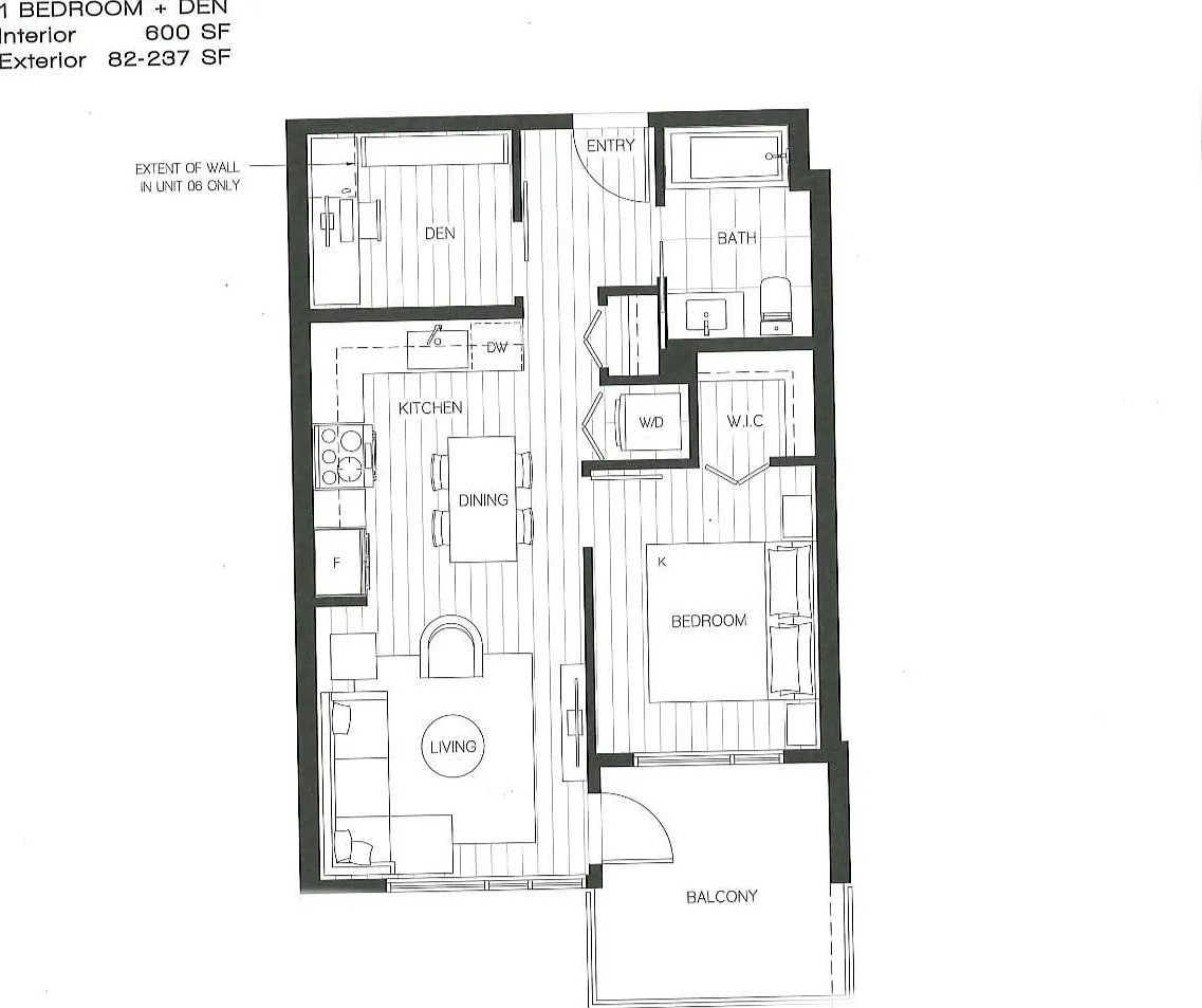 1 bed, 600 sqft, $2,900 — Photo 1