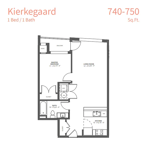Floor plan S1B
