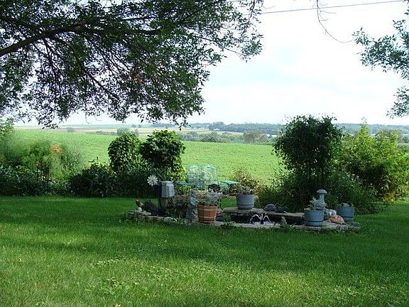 Backyard to countryside.
