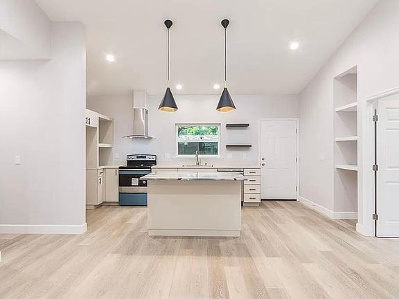 View of kitchen from living area!