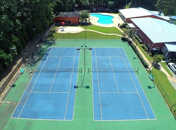 Tennis courts