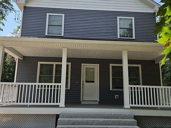 The front of the house