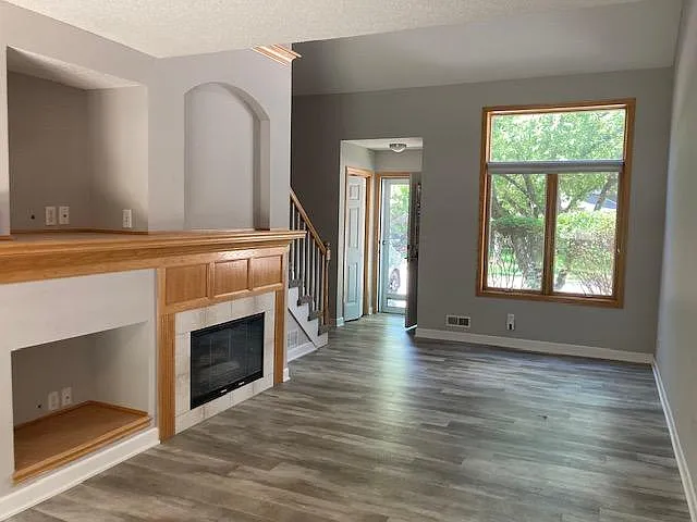 vaulted great room