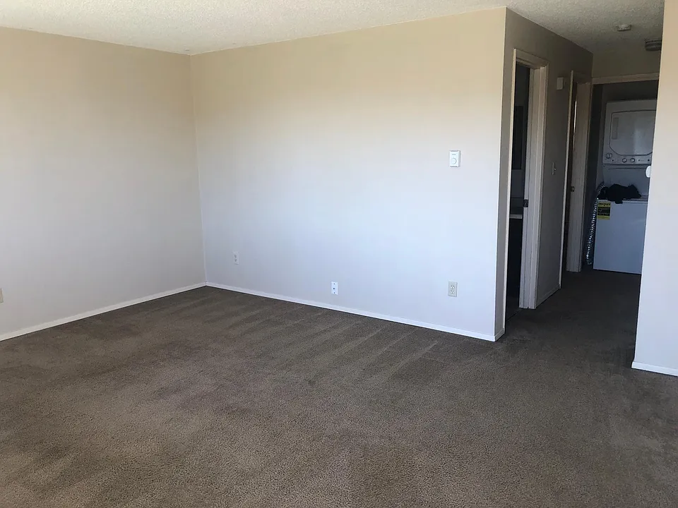 View from front door or living room and hallway